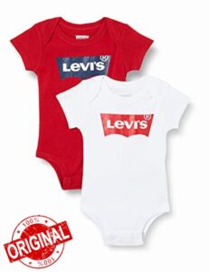 Levi's Kids Batwing 2 Piece Bodysuit Baby Boys
