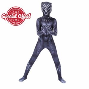 Leezeshaw The Avengers Black Panther Battle Costume Suit