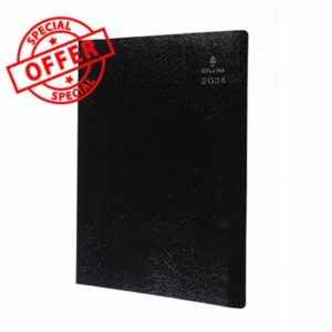 Collins Debden Leadership 2024 Diary A4 Week to View Business Planner (Appointments) - Business Planner and Organiser - January to December 2024 Diary - Weekly - Graphite - CP6740.99-24
