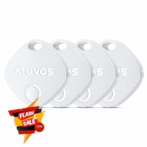 ATUVOS Luggage Tracker for Suitcases 4 Pack