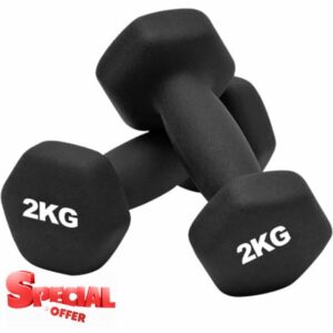Neoprene Dumbbell Weights Pair Sweat Resistant Dumbbell Set 1KG 2KG 3KG 4KG 5KG Dumbbell Hand Weight for Home Exercise