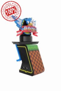 Cable Guys Sonic the Hedgehog Cable Guys Light Up Ikon Gaming Accessories Holder & Phone Holder for Most Controller (Xbox