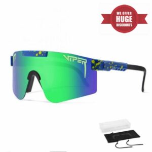 KOUGMCR P-V Sports Polarized Sunglasses for Men Women Frame Cycling Glasses Sport Sunglasses UV400 Protection Bike Sunglasses