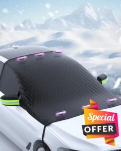 E-SMARTER Magnetic Car Windscreen Cover for Winter