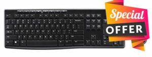 Logitech MK270 Wireless Keyboard and Mouse Combo for Windows