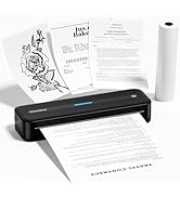 Phomemo A4 Thermal Printer Paper, Multipurpose Folding Thermal Paper Compatible with Phomemo M832...