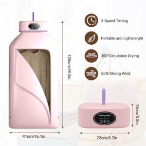 Mini Electric Indoor Clothes Dryer Machine with Clothes Drying Bag