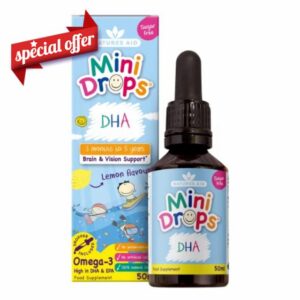 Natures Aid DHA Omega-3 Mini Drops for Infants and Children