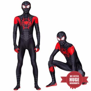 Superhero Miles Morales Costume for Kids Boys