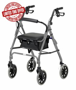 Days Lightweight Folding Four Wheel Rollator