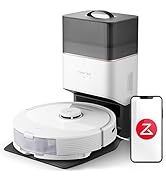 roborock Q8 Max Robot Vacuum Cleaner with Dual Brushes, 5500 Pa Suction, No-Go Zones, Cleaning Al...