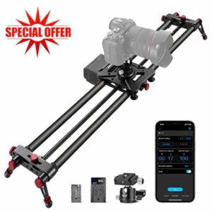 NEEWER 31.5"/80cm Motorized Camera Slider