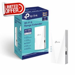 TP-Link AX1800 Dual Band Wi-Fi 6 Range Extender