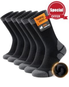 TANSTC Thermal Socks Merino Wool Socks for Men Women