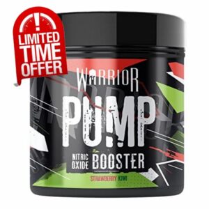 Warrior Supplements Pump Pre Workout Extreme Nitric Oxide Booster Powder