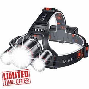 Blukar Head Torch Rechargeable