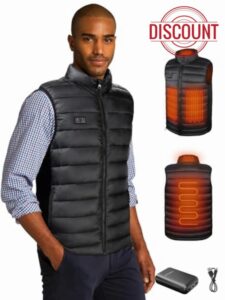 Loowoko Heated gilet for Men
