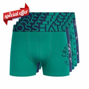 Crosshatch Men's (5 Pack) Multipacked Boxer Shorts