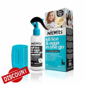 NitWits All-In-One Head Lice Treatment Spray