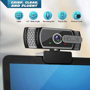 Plug and Play USB Web Camera for Desktop & Laptop Conference