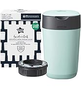 Tommee Tippee Twist and Click Advanced Nappy Bin Refill Cassettes, Sustainably Sourced Antibacter...