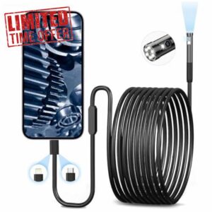 Hopefox Endoscope Inspection Camera with Light