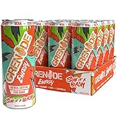 Grenade Sugar Free Energy Drink - Cherry Bomb, 330 ml (Pack of 12)