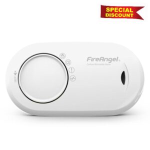 FireAngel FA3820 10 Year Sealed Battery Alarm Carbon Monoxide