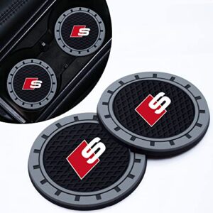 Drink Holder Coaster for Audi S-Line S1 S4 S3 S4 S5 S6 S7 S8 SQ4 SQ5 SQ7 SQ8