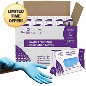MediHands Nitrile Gloves