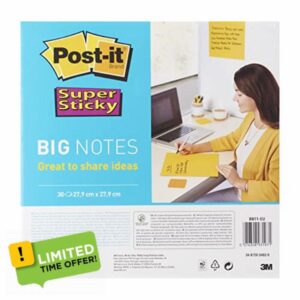 Post-it Super Sticky Big Notes