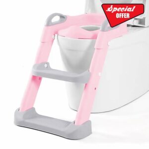 Hibtn Kids Folding Potty Toilet Trainer