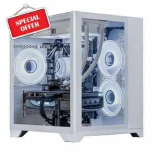 SCAN | Niveus Gaming PC - Intel Core i9-12900KF CPU (16 Core/24 Thread) with AIO Water cooling/GeForce RTX 4070 Ti 12GB Graphics / 32GB RAM / 1TB SSD/WIFI/Windows 11 + Xbox GamePass