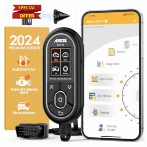 ANCEL BD310 OBD2 Bluetooth 5.0 Auto Car Fault Diagnostic Scan Tool and App for iPhone iOS Android