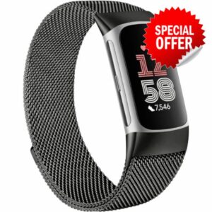 Msksjer Strap Compatible with Fitbit Charge 6/Fitbit Charge 5 Straps for Women Men