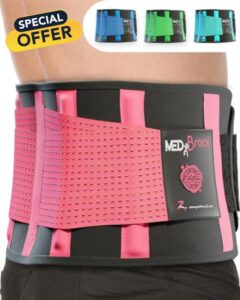 MEDiBrace Back Support Belt Limited Edition Men and Women’s Lower Lumbar Brace for Sciatica Pain Relief