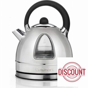 Cuisinart Traditional Kettle | 1.7L Capacity | Stainless Steel | CTK17U
