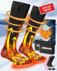 Heated Socks for Men Women
