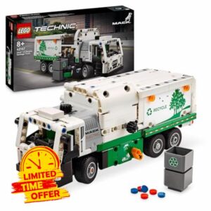 LEGO Technic Mack LR Electric Garbage Truck Toy for Boys & Girls aged 8 Plus Years Old