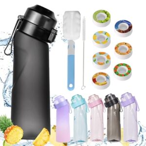 650ml Starter Up Set BPA Free Drinking Bottles with 7 Flavour Pods Scented 0 Sugar Calorie