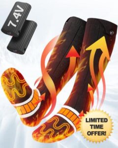 Heated Socks for Men Women