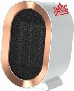 1200W Ceramic Plug in Fan Heater