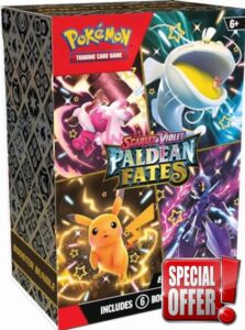 Pokémon TCG: Scarlet & Violet—Paldean Fates Booster Bundle (6 Booster Packs)