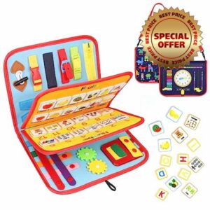 Patamiyar Busy Board for Toddlers