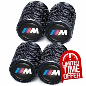 for BMW M Alloy Tyre Valve Caps