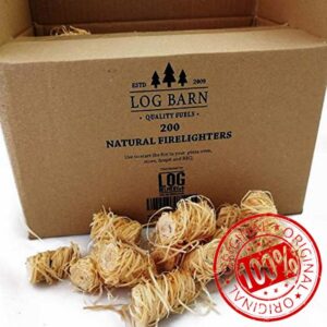 Log-Barn 200 natural eco wood firelighters