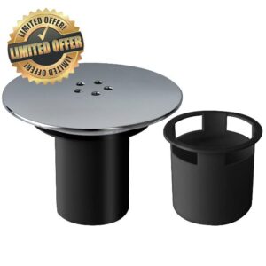 Shower Drain Cover Replacement - Shower Waste Trap Cap Tube Cup