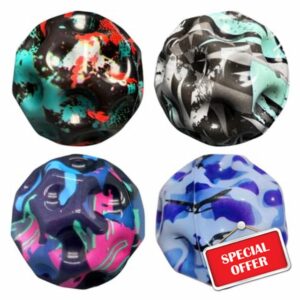 Moon Ball Space Ball Astro Jump Ball Highly Elastic Moonballs 70mm Large Bouncy Balls Rubber Ball Lightweight Foam Ball Ball Toy for Kids Party Gif