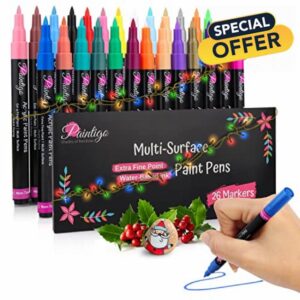 PAINTIGO Acrylic Paint Pens for Rock Painting