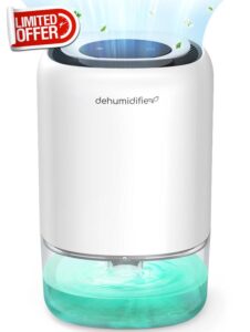 Dehumidifiers for Bathroom - Kitette Electric Dehumidifier for Bathroom with 1400ml Watertank